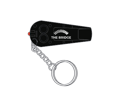 Flashlight Key Chain