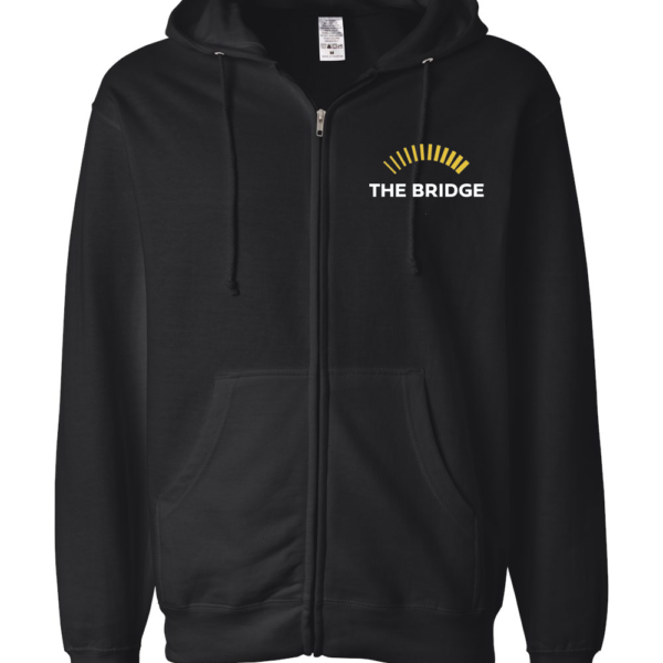 Midweight Full-Zip Hooded Sweatshirt